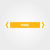 Custom Metal Sign,Hvac Pipe Marker